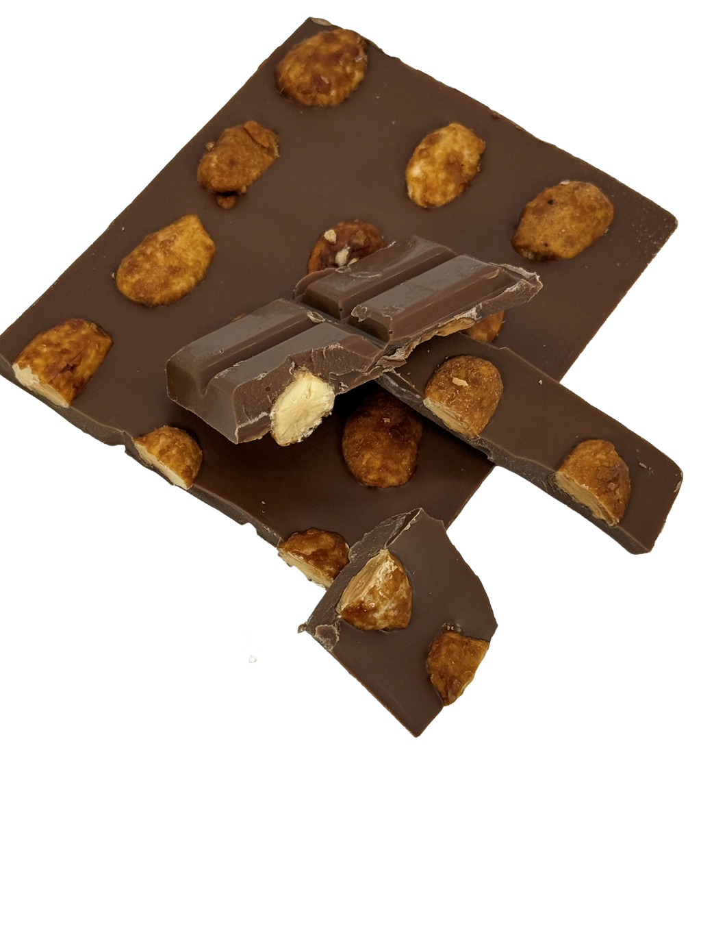 Tablette Lait 38% & Amandes caramélisées