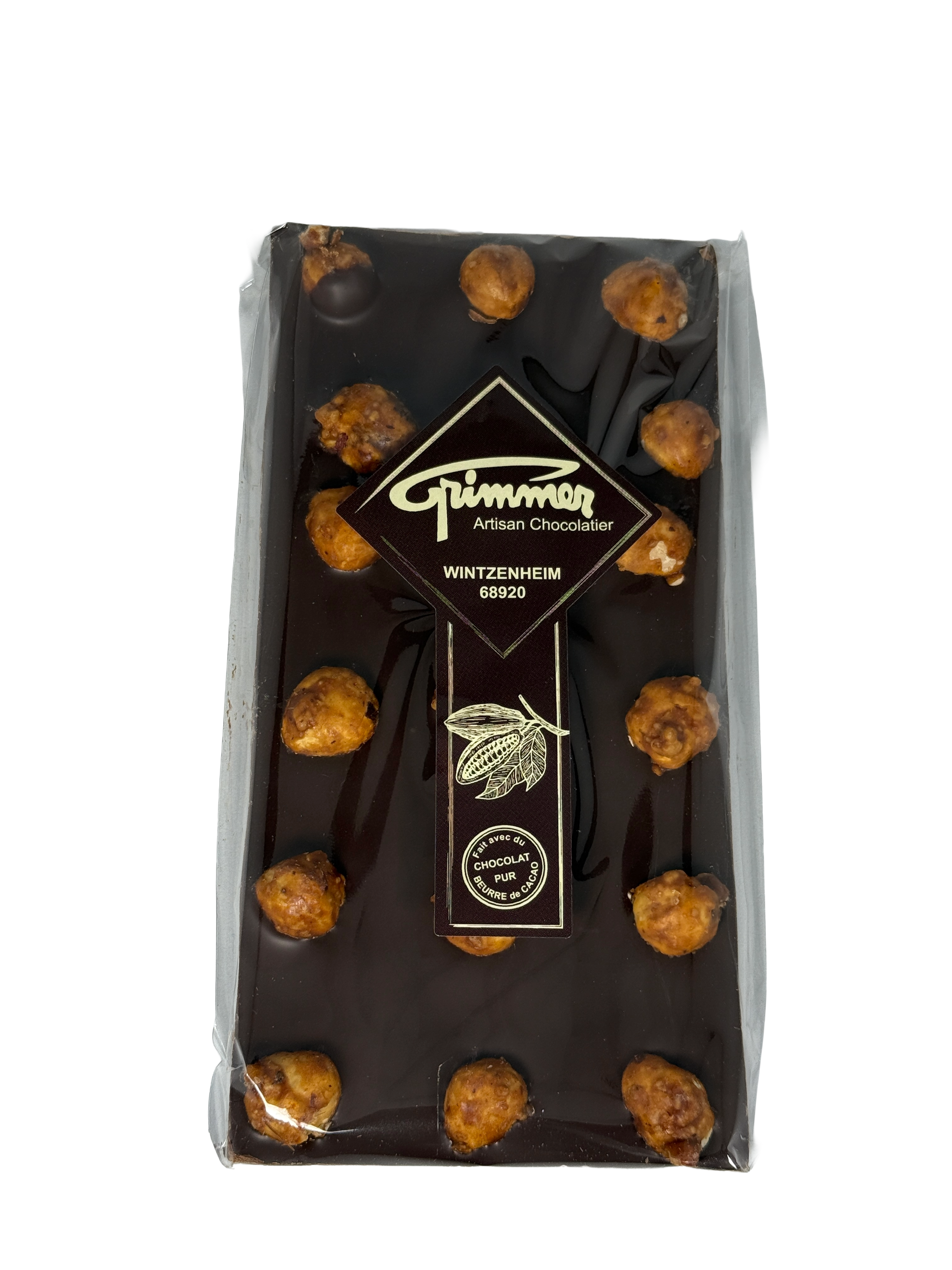 Tablette Noir 60% & Noisettes caramélisées